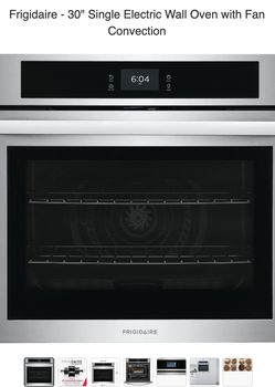 Frigidaire FCWS3027AS 30" Single Electric Wall Oven with Fan Convection