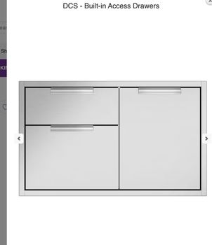 DCS ADR236 Built In Access Drawers