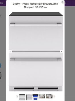 Bertazzoni REF36PIXL 36&quot; Built-in refrigerator - Stainless - Left swing door