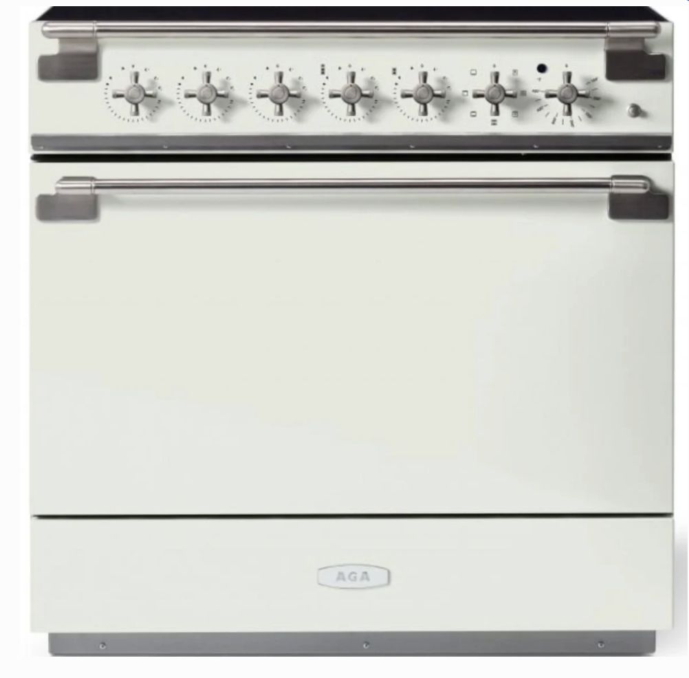 AGA AEL361NWHT 36" Induction Range