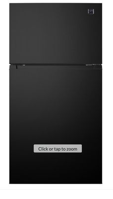 Kenmore KM4661339 33&quot; 20.5 CU FT Top Freezer Refrigerator Black