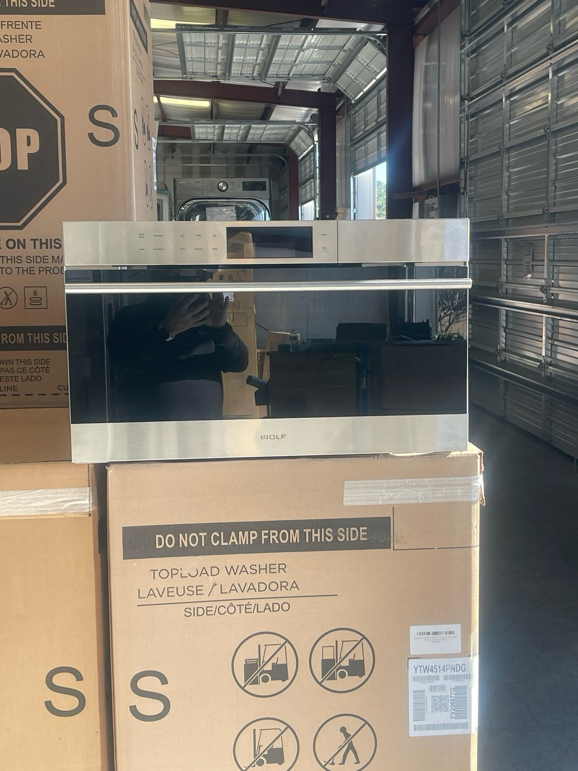 WOLF CSO30TESTH 30" CONVECTION STEAM OVEN