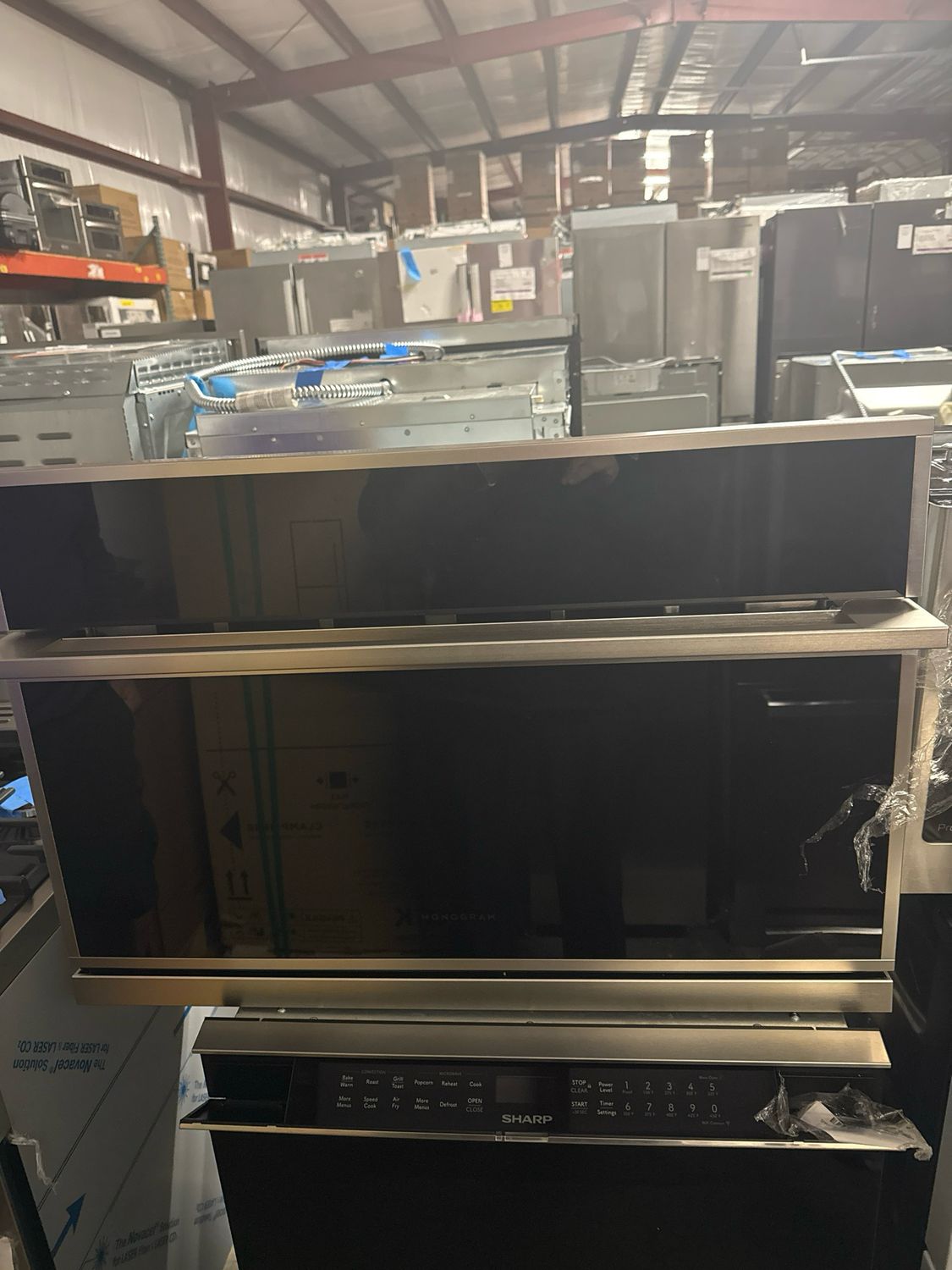 GE MONOGRAM ZSB9131NSS 30" ADVANTIUM WALL OVEN