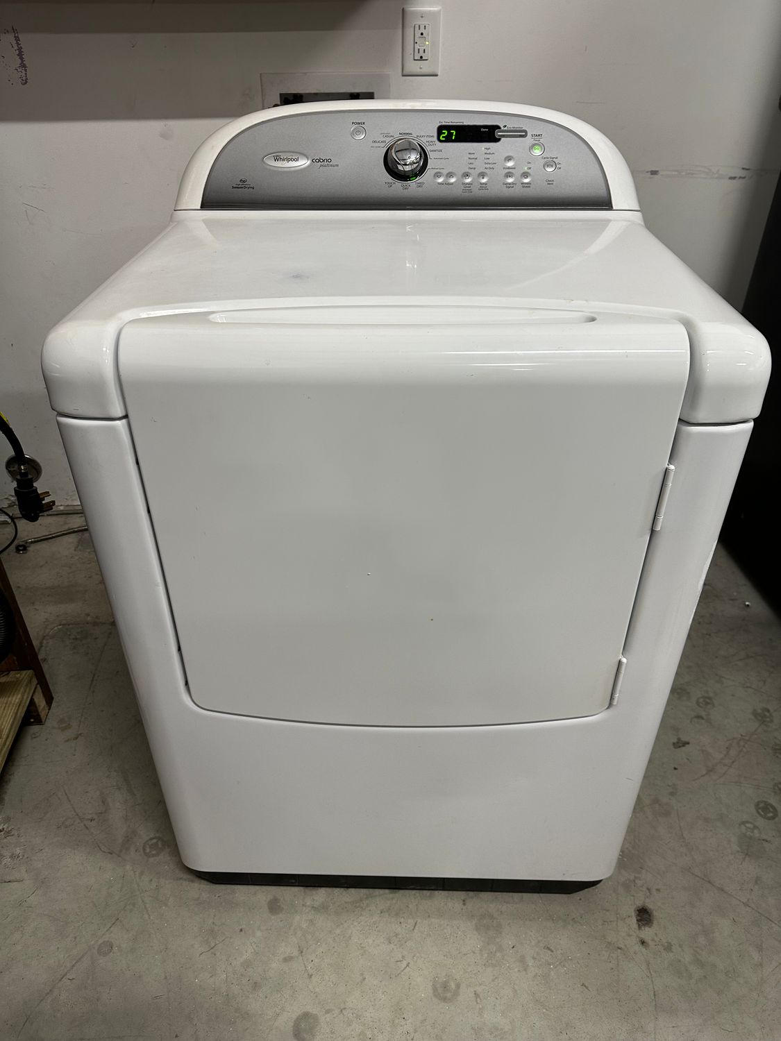 Pre Owned Whirlpool Electric Dryer WED8200YW0PO Pre-Owned Appliance
