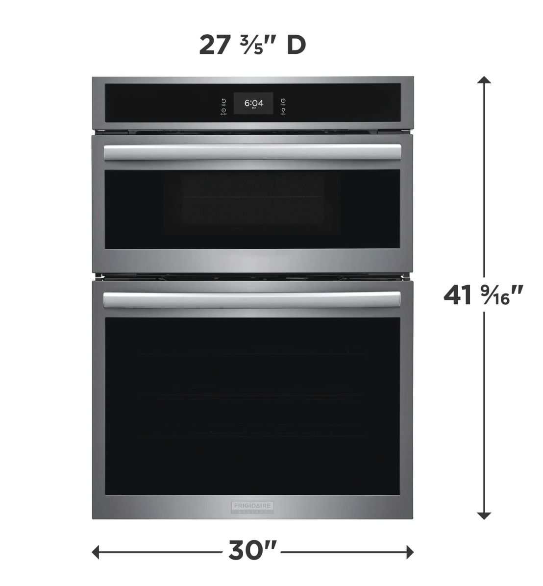 Frigidaire GCWD3067AF 30" Electric Double Wall Oven - Smudge Proof SS