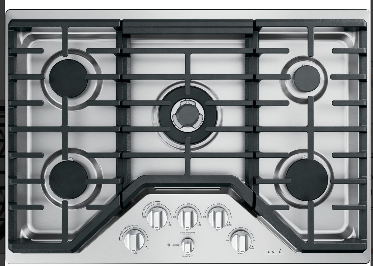 Ge Cafe CGP95302MS1 30" Cooktop