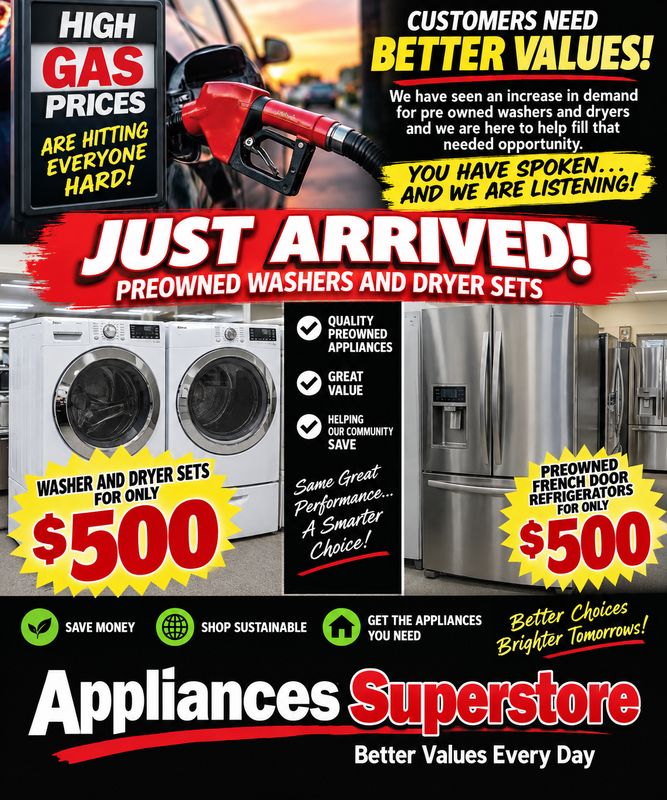 Pre Owned Appliances