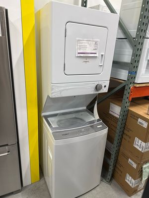 Whirlpool WET4024HW 24" Electric Stack Laundry Center