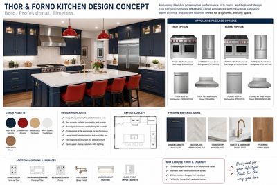 Kitchen Design Appliance Package
