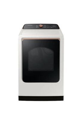 Samsung 7.4 cu. ft. Smart Electric Dryer Ivory Model DVE55A7300E MSRP $1190