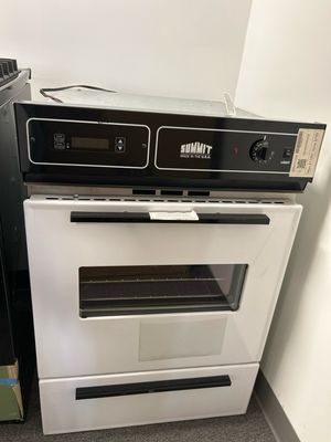 Summit WTM7212KW  24 Inch Wide Gas Wall Oven