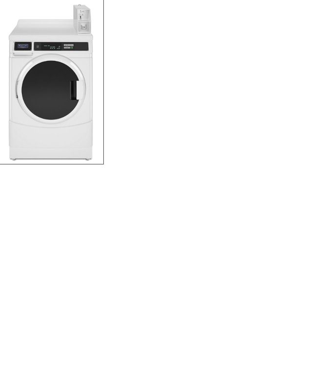 Whirlpool Commercial 6.7-cu ft Coin-Operated Gas Commercial Dryer (White) Model CGD9150GW MSRP $1499