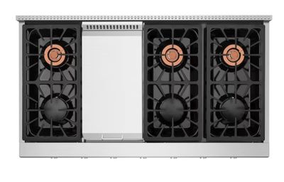 Empava EMPV-48GC32 48-in 7 Burners Stainless Steel Gas Cooktop