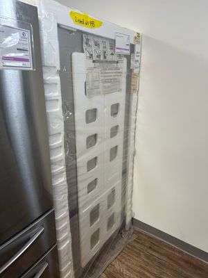 Samsung Bespoke RF30BB6200QL30.1-cu ft Smart French Door Refrigerator with Dual Ice Maker (Stainless Steel- All Panels)