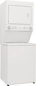 Frigidaire FLCE7523AW Electric Long Vent Stacked Laundry Center - 3.9 Cu. Ft Washer and 5.5 Cu. Ft. Dryer FLCE7523AW NIB
