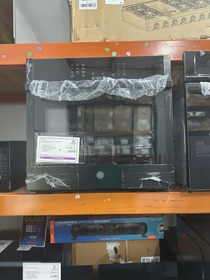 GE JTS3000DNBB 30" Smart Built-in Self-Clean Single Wall Oven with Never-Scrub Racks Open Box