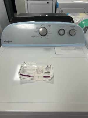 Whirlpool 7.0 cu. ft. Top Load Electric Dryer with AutoDry™ Drying System WED4950HW