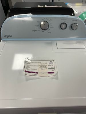Whirlpool 7.0 cu. ft. Top Load Electric Dryer with AutoDry™ Drying System WED4950HW