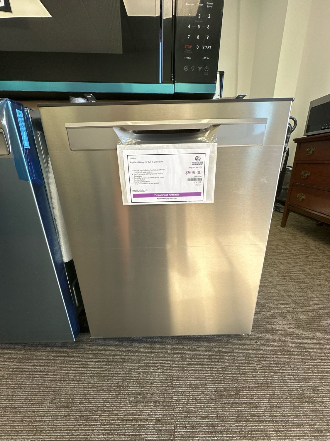 Frigidaire Gallery 24" Built-In Dishwasher GDPP4517AF