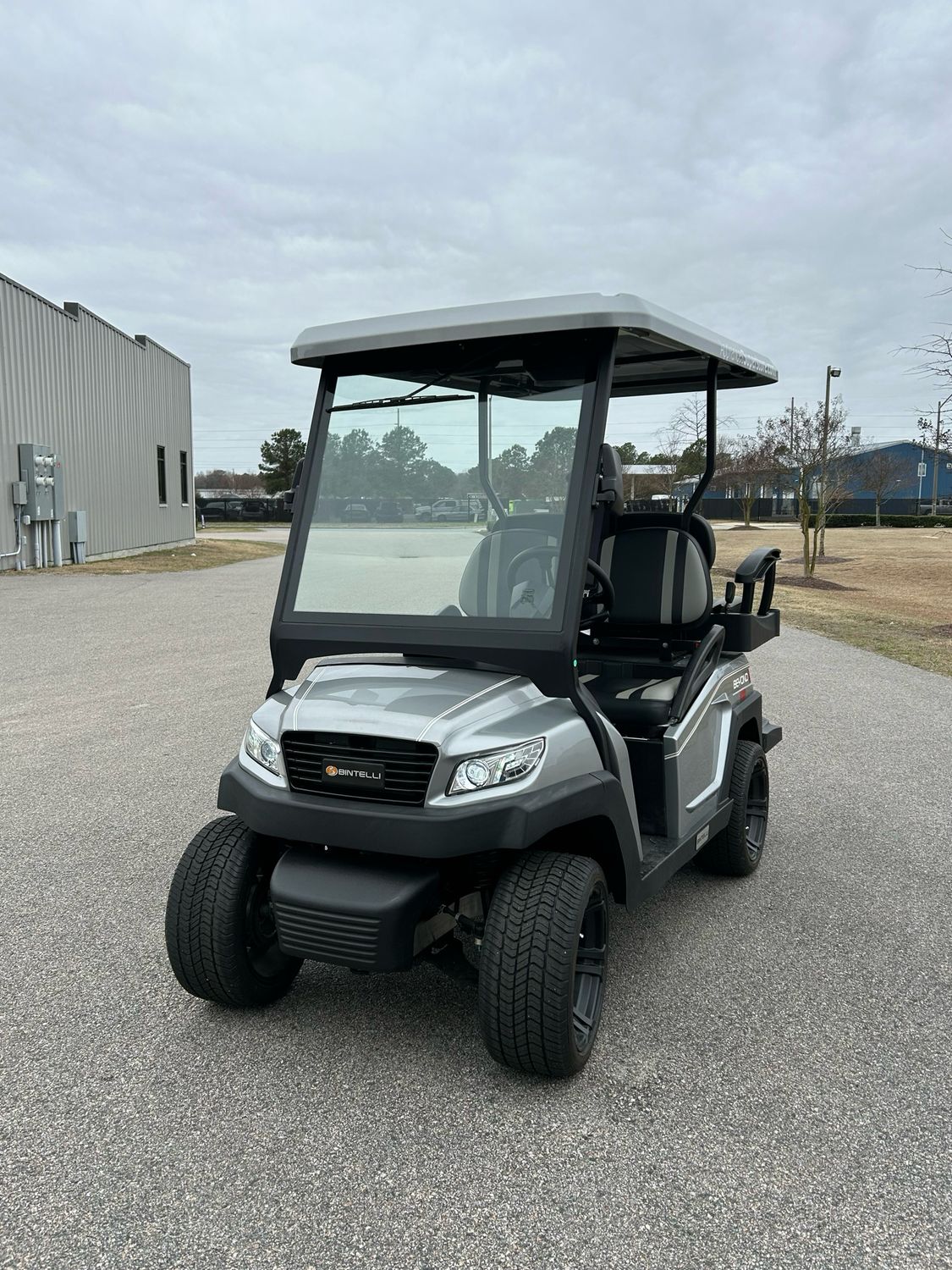 Bintelli 4 Passenger Titanium Lithium 105ah Golf Cart