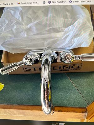 Sterling Kohler Bath Ludington Centerset Bathroom Sink Faucet