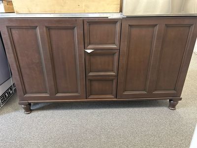 Damask Bathroom Vanity 60"