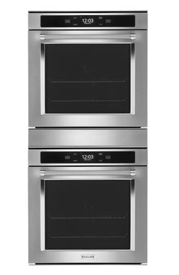 KitchenAid KODC504PPS 24" Smart Double Wall Oven with True Convection