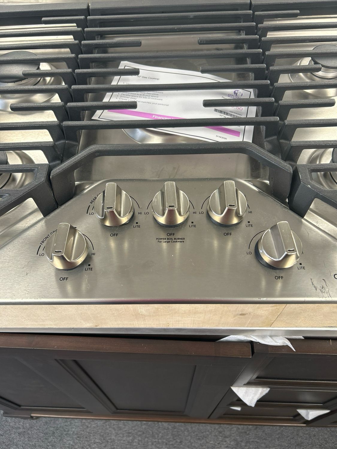 Cafe CGP70302N2S1 30" Gas Cooktop Built In