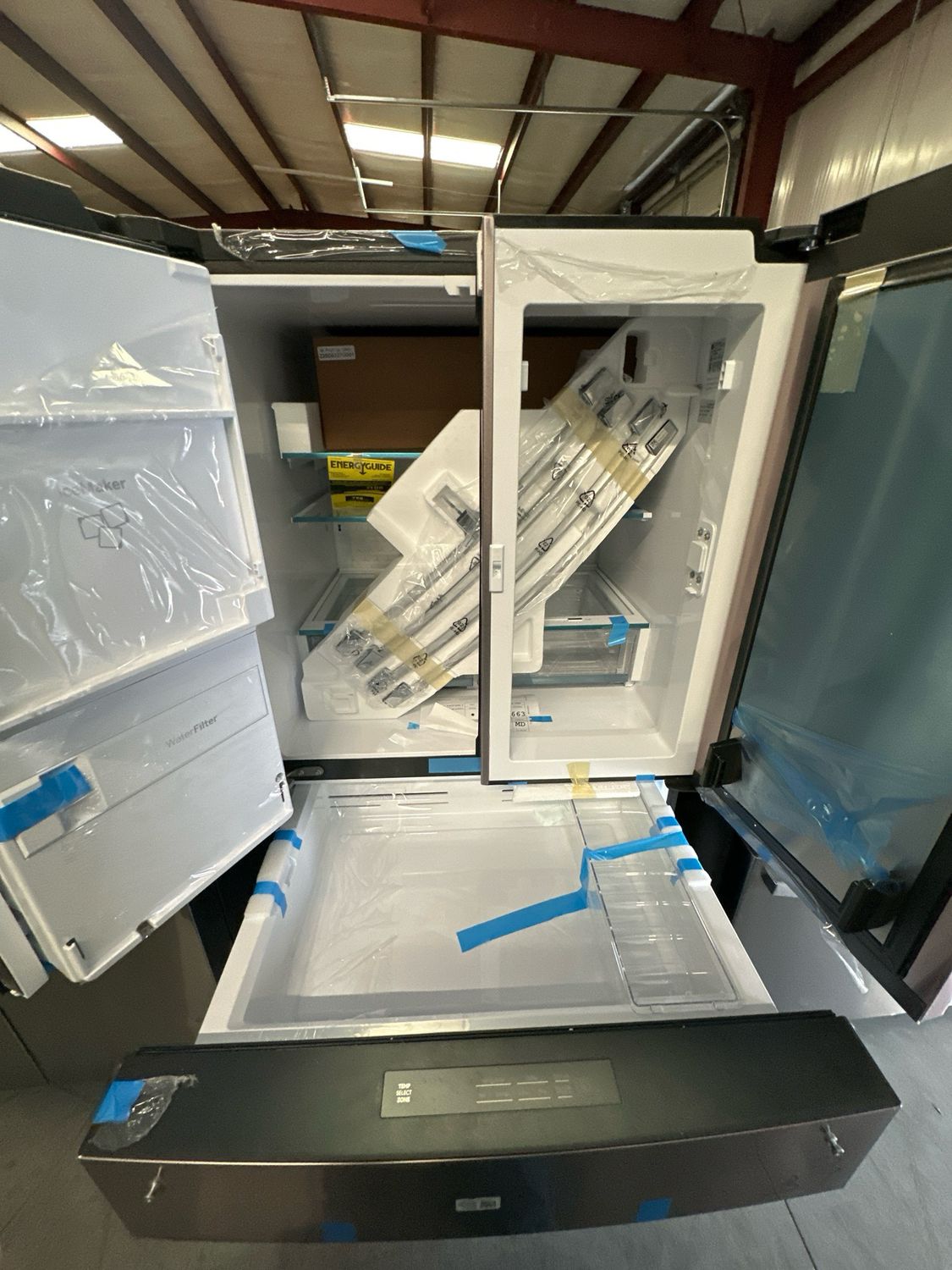 GE Profile PVD28BYNFS 27.9 cu. ft. Smart 4-Door French Door Refrigerator SS