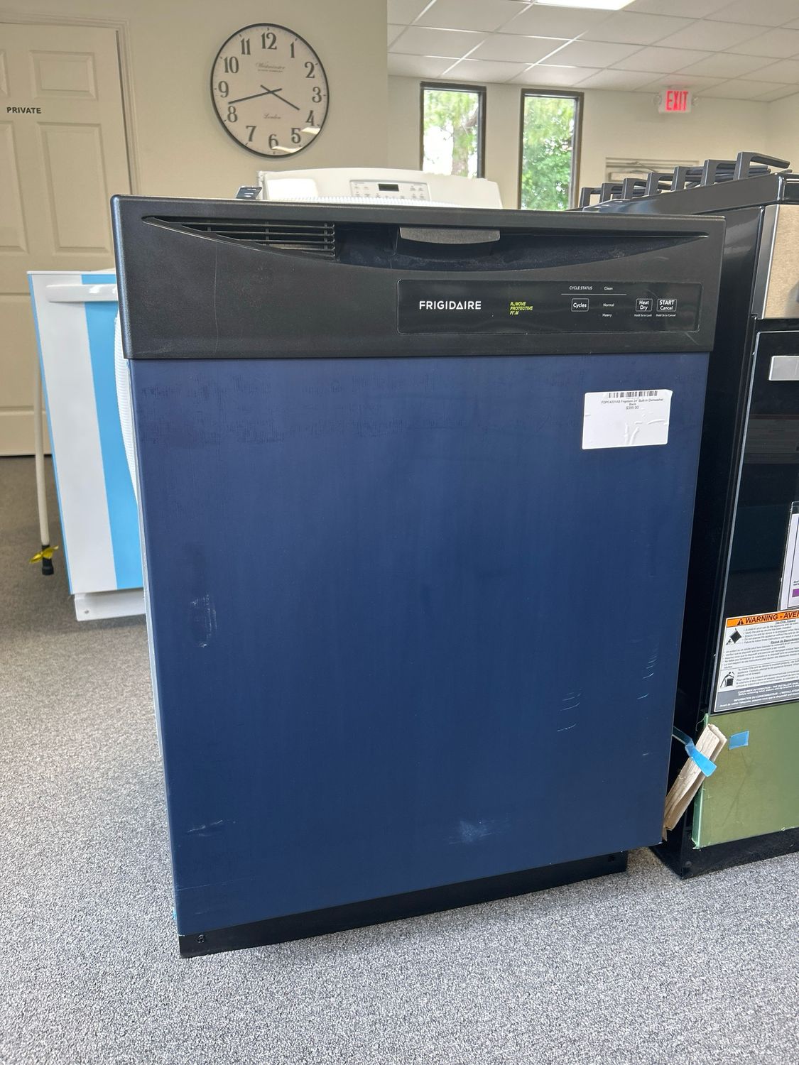 FDPC4221AB Frigidaire 24" Built-In Dishwasher Black