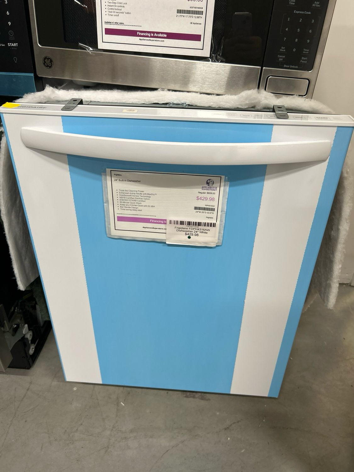 Frigidaire FDPH4316AW Dishwasher 24" White