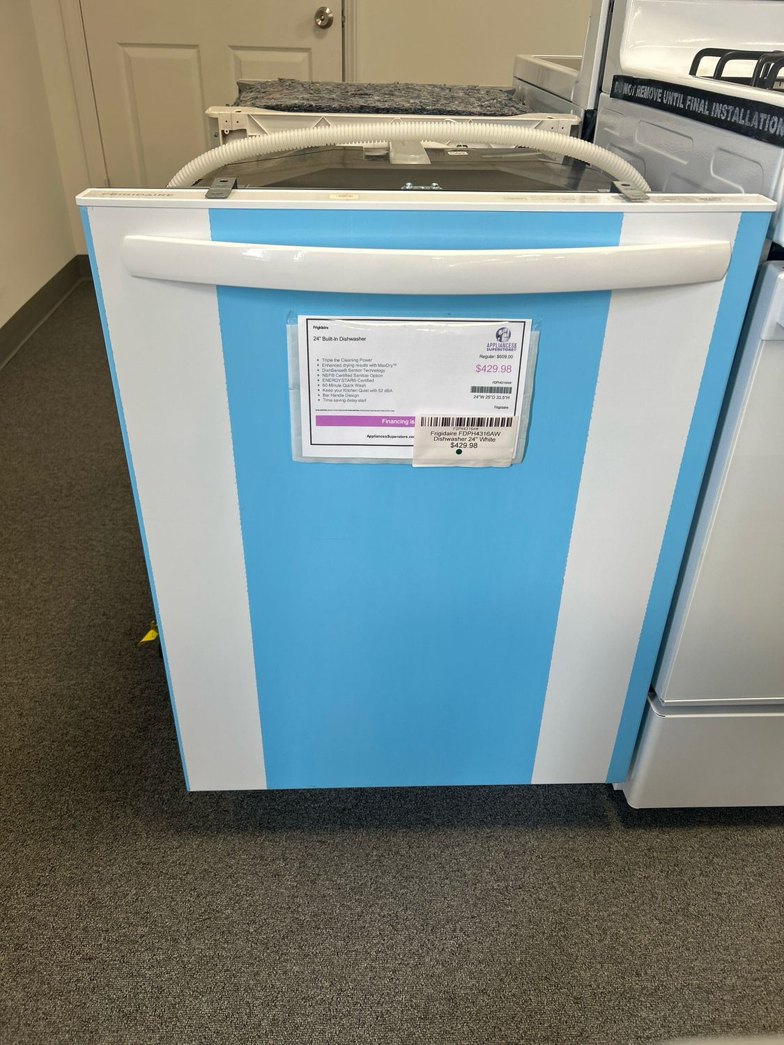 Frigidaire FDPH4316AW Dishwasher 24" White