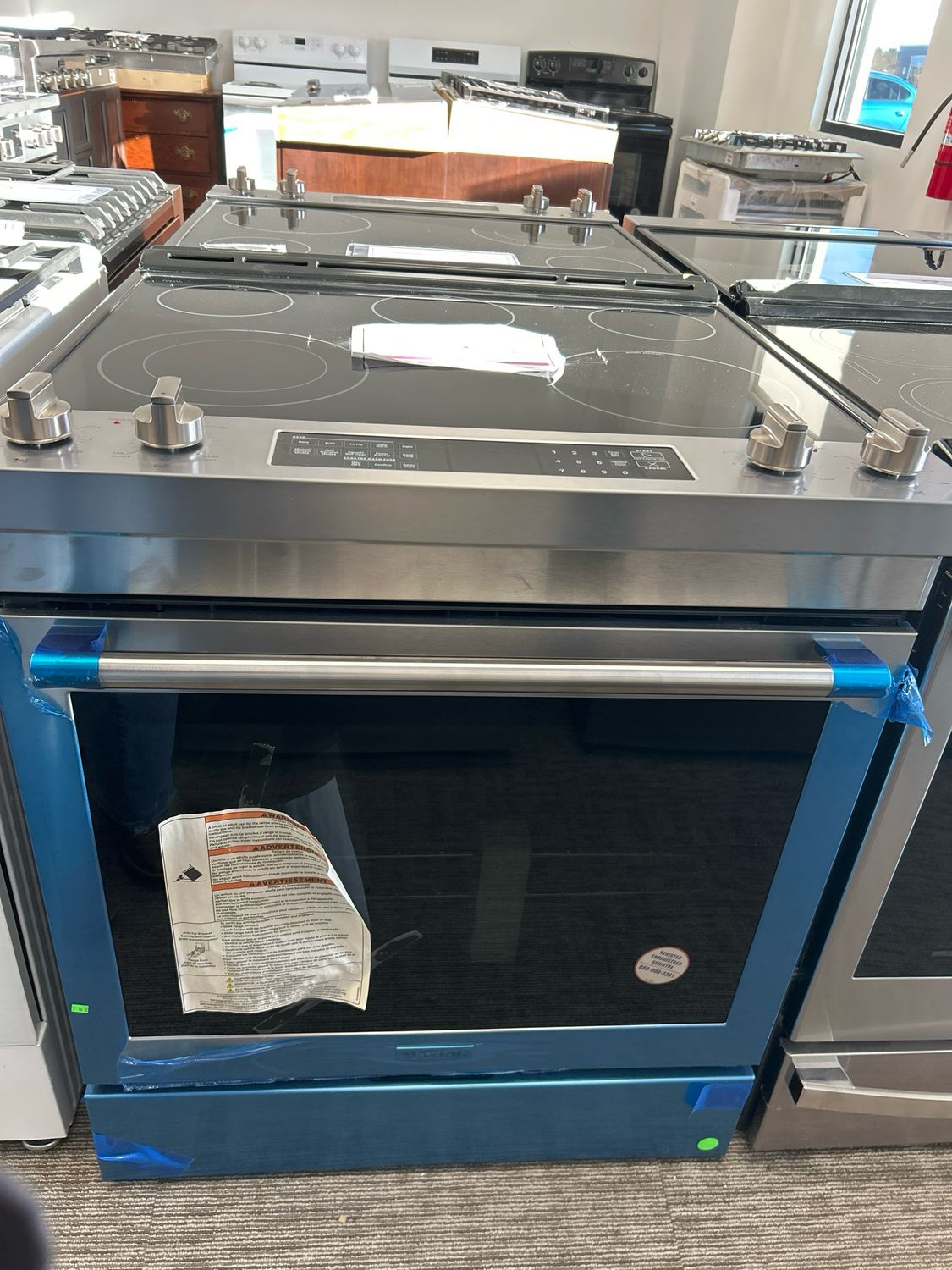 Maytag MES8800PZ 30-Inch Wide Slide-In Electric Range With Air Fry - 6.4 Cu. Ft.