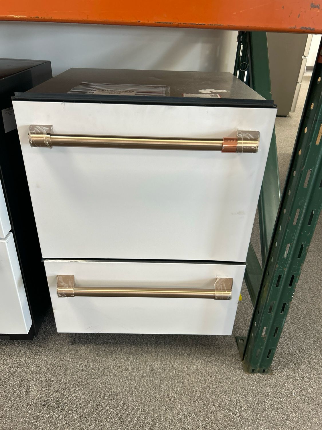 Cafe CDD420P4TW2 24" Top Control Built-in Double Drawer Dishwasher, Customizable, White Matte