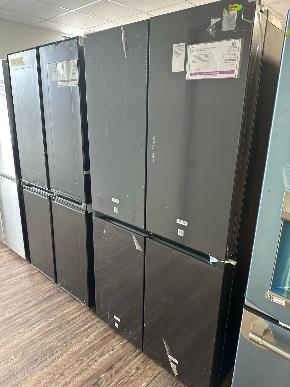 Samsung RF23A9675MT 23 cu. ft. Smart Counter Depth BESPOKE 4-Door Flex Refrigerator