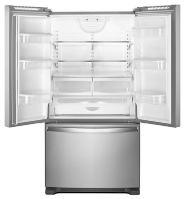 Whirlpool WRF535SWHZ 36 inch Wide French Door Refrigerator with Water Dispenser 25 Cu. ft.