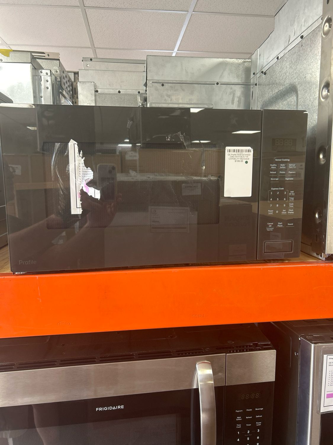 GE Profile PEB7227ANDD CMO WITH BUILT IN CAPABILITY Microwave