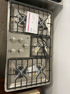 GE JGP3036SLSSOB 36" Built-in Gas Cooktop with Dishwasher Safe Grates