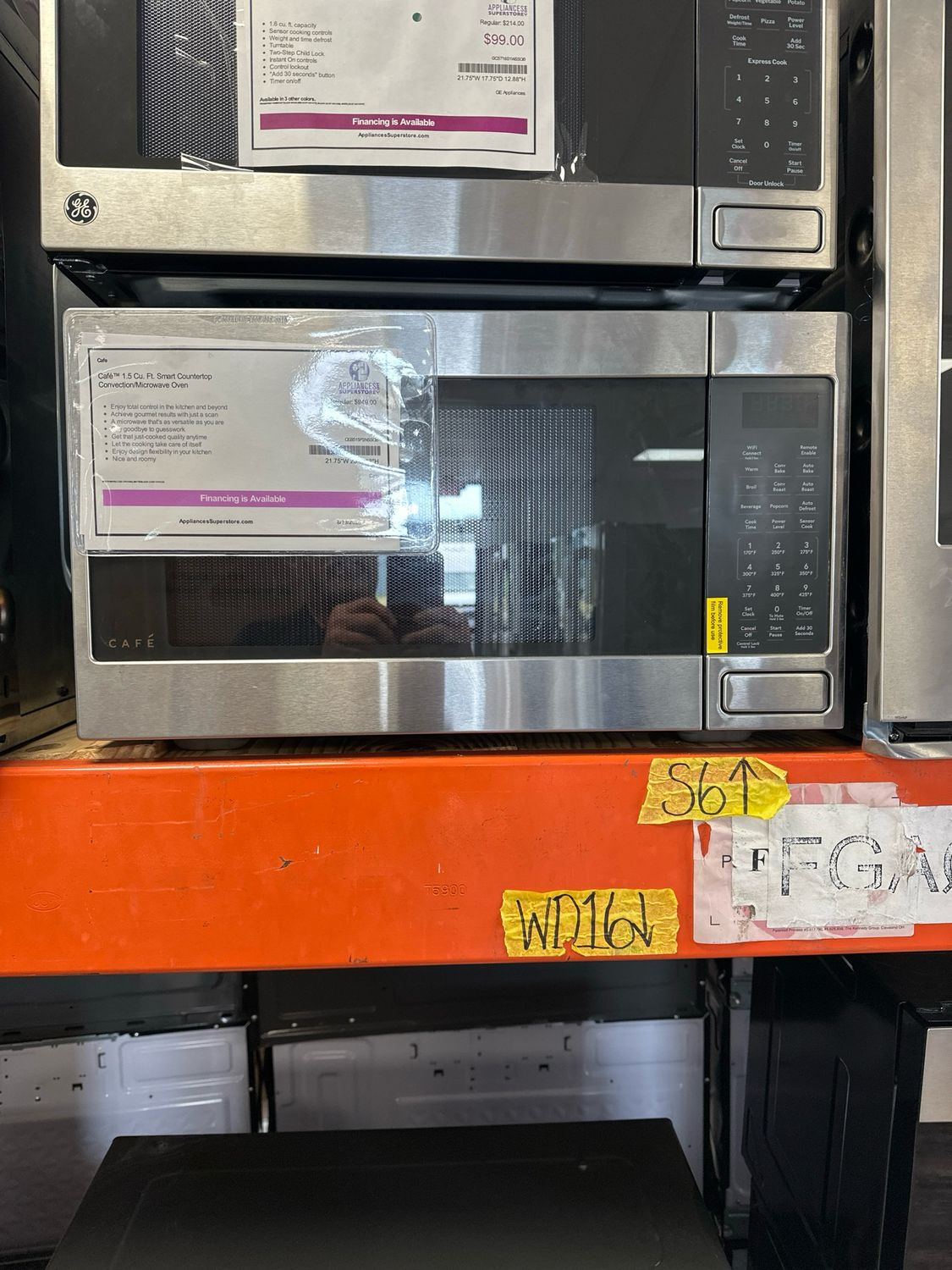 Cafe CEB515P2NSS 1.5 Cu. Ft. Smart Countertop Convection/Microwave Oven