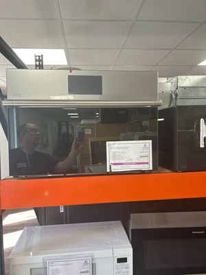 Cafe CSB912M2NS5 27" Smart Five in One Oven with 120V Advantium Technology in Platinum Glass