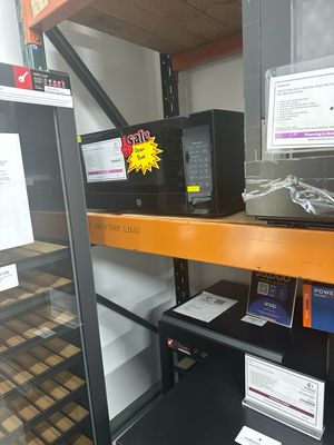 GE Profile PCHK11S1WBB 1.1 Cu Ft Countertop Microwave Oven