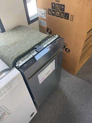 Haier QDT125SSLSS 18" Stainless Steel Interior Dishwasher with Sanitize Cycle Haier QDT125SSLSS 18" Stainless Steel Interior Dishwasher with Sanitize Cycle