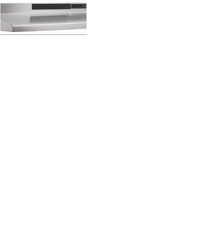 Broan F403004 30-Inch Convertible Under-Cabinet Range Hood, 230 Max Blower CFM, Stainless Steel