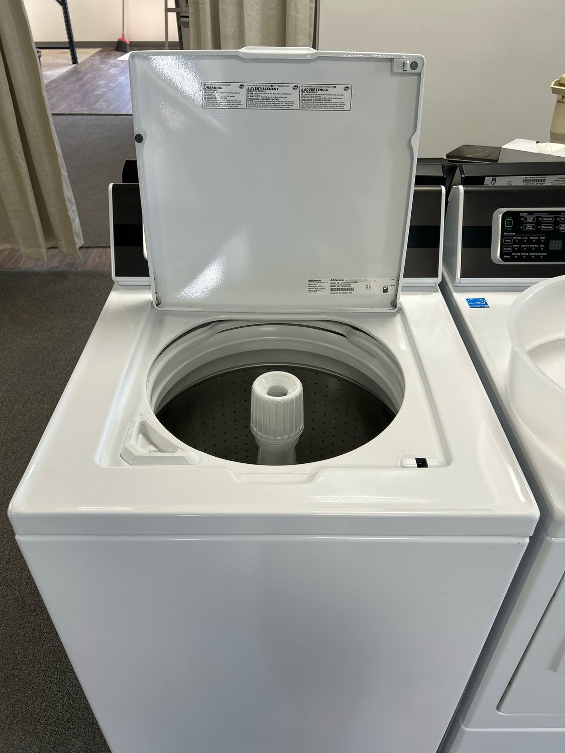 Speed Queen TR7006WN Speed Queen TL Washer 10 Cycle, Rear Control