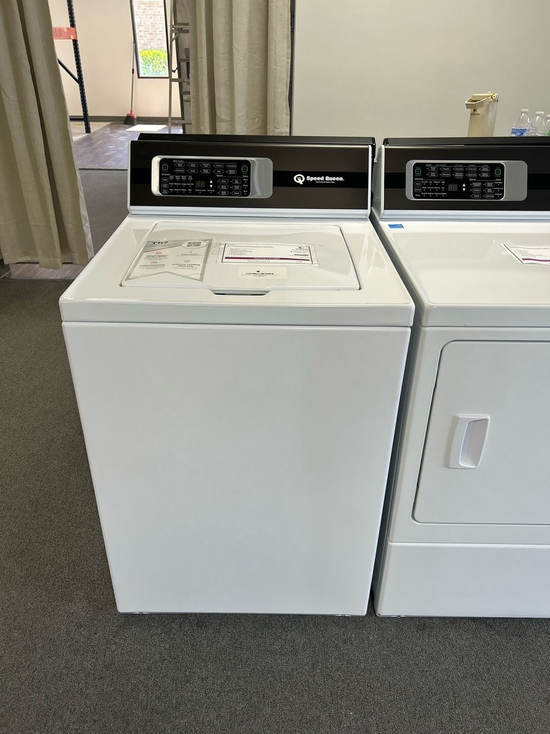 Speed Queen TR7006WN Speed Queen TL Washer 10 Cycle, Rear Control