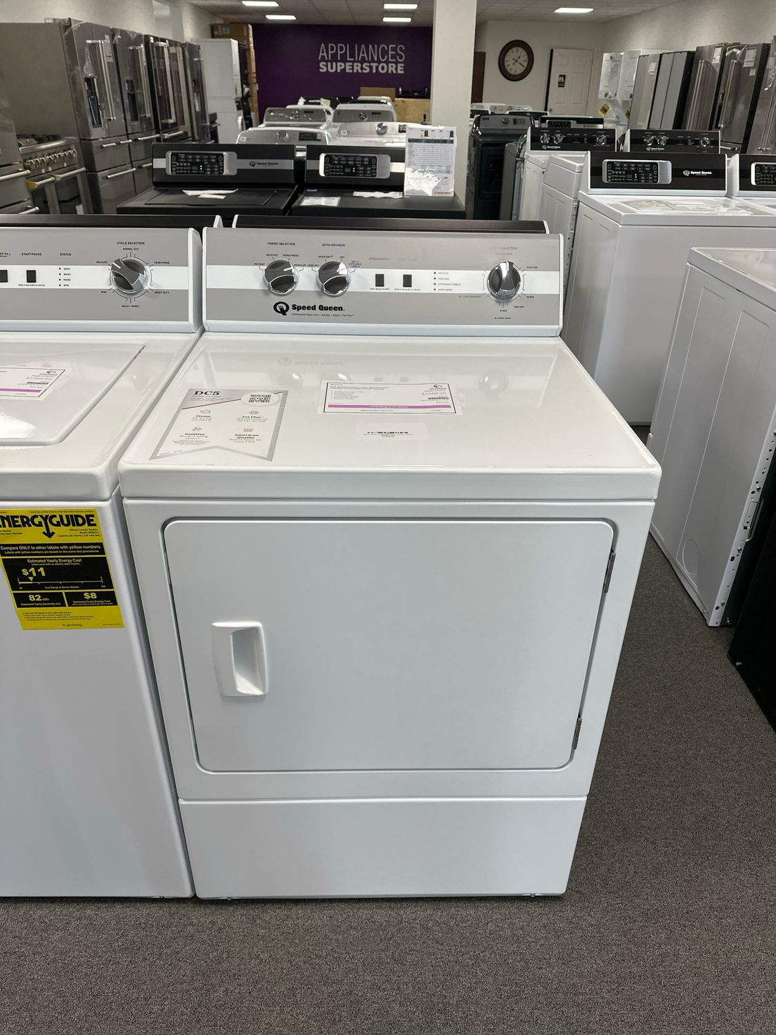 Speed Queen DC5004WE Speed Queen Classic Electric Dryer