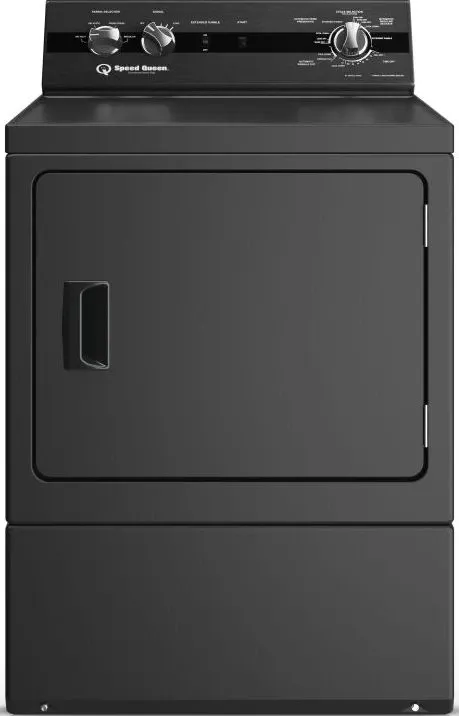 Speed Queen DC5004BE Sanitizing  Electric Dryer Matte Black with Pet Plus Extended Tumble Steam 5yr Warranty