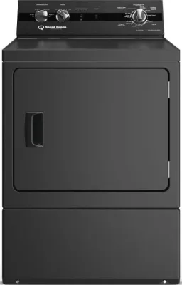 Speed Queen DC5004BE Sanitizing  Electric Dryer Matte Black with Pet Plus Extended Tumble Steam 5yr Warranty