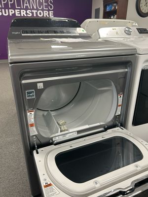 Whirlpool WGD8127LC Top load gas dryer with advanced moisture sensing 7.4 cu. ft.