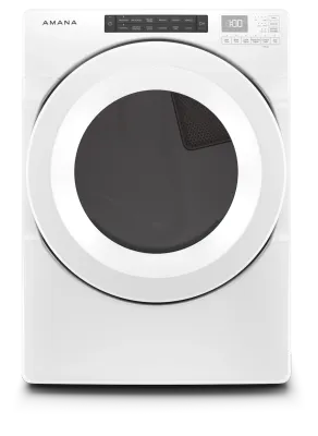 LG NGD5800HW0 Amana Large Stackable Vented Gas Dryer ( White )